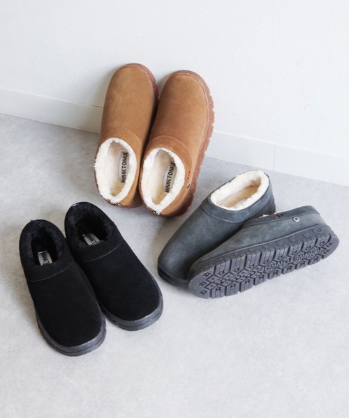 スリッポン 「MINNETONKA/ミネトンカ」 NEVA /ネバ ボアスリッポン レディース_13