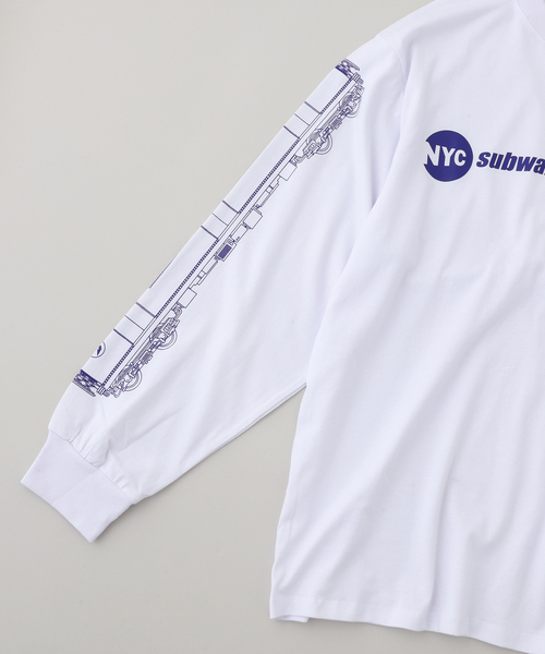 subware（サブウェア） tシャツ MARQUEE LOGO L/S TEE メンズ
