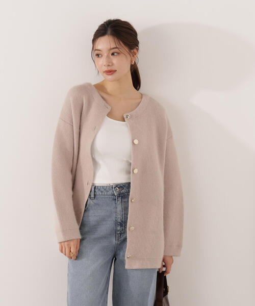 TOM FORD ベージュ カーディガン PROPORTION BODY DRESSING（プロポーションボディドレッシング