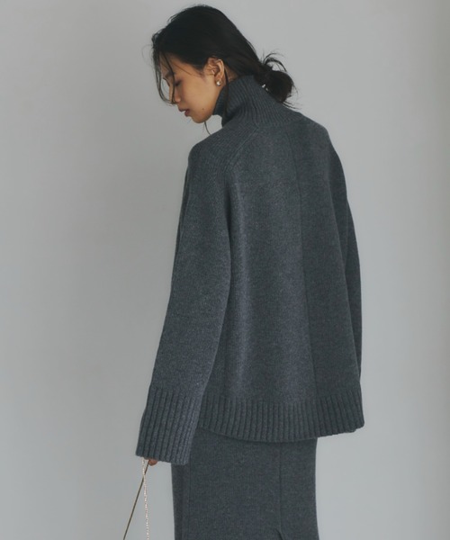 anuans（アニュアンス） ニット セーター HAMILTONウールカシミヤ