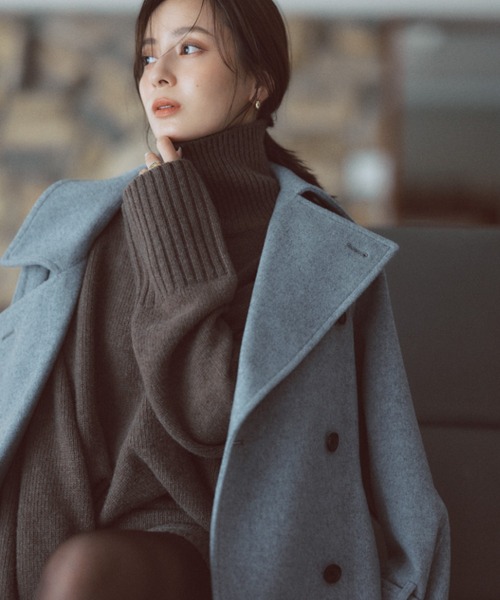 anuans（アニュアンス） ニット セーター HAMILTONウールカシミヤ  