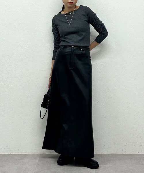 Loungedress（ラウンジドレス） tシャツ BASICテレコロンT レディース