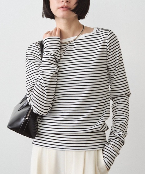 ★専用です★ラウンジドレス BASIC テレコロンT 2枚おまとめ Loungedress（ラウンジドレス） tシャツ BASICテレコロンT レディース