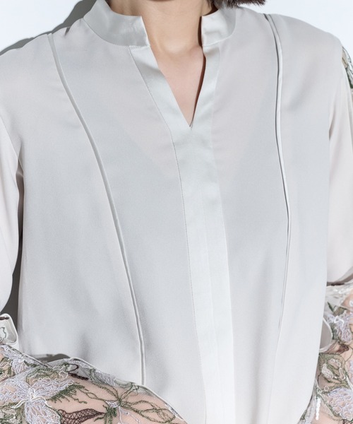 MURAL（ミューラル） tシャツ 「MURRAL/ミューラル」Tears flower lace