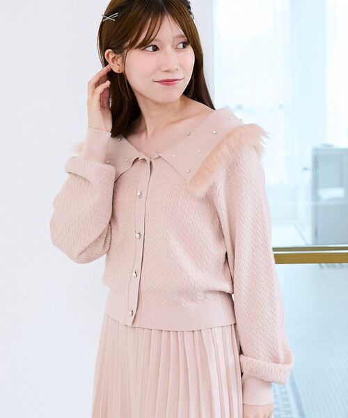 MAJESTIC LEGON（マジェスティックレゴン） ニット セーター フェイク