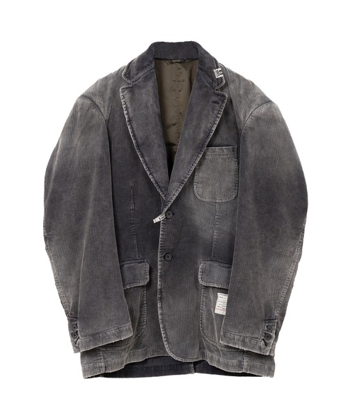 ジャケット テーラードジャケット 「MIHARAYASUHIRO/ミハラヤスヒロ」DISTRESSED CORDUROY BLAZER メンズの画像