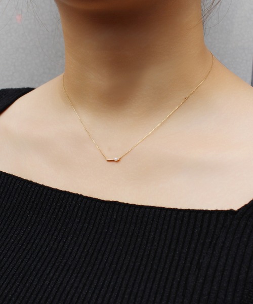 【Phoebe】K10ネックレス Phoebe（フィービー） ネックレス 「ラストワン」「K10」アクセント