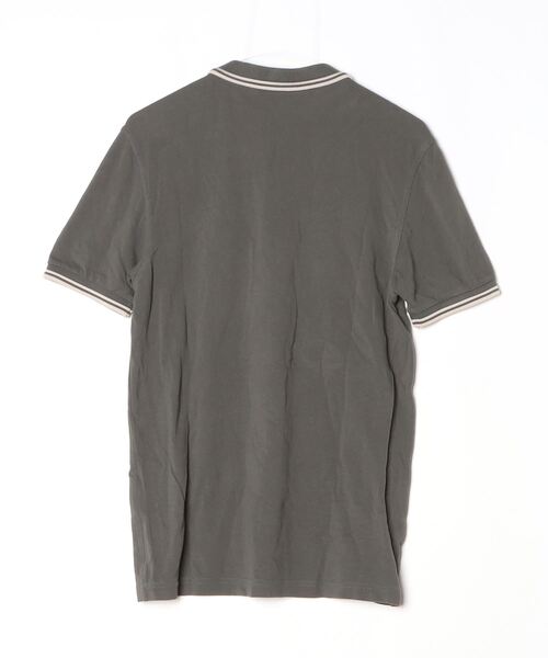 「FRED PERRY」 半袖ポロシャツ M モスグリーン レディースの画像