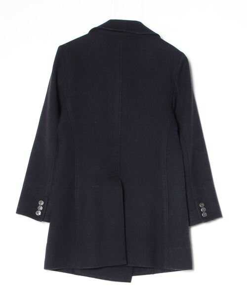 「umii908」 チェスターコート - ブラック レディース_画像2