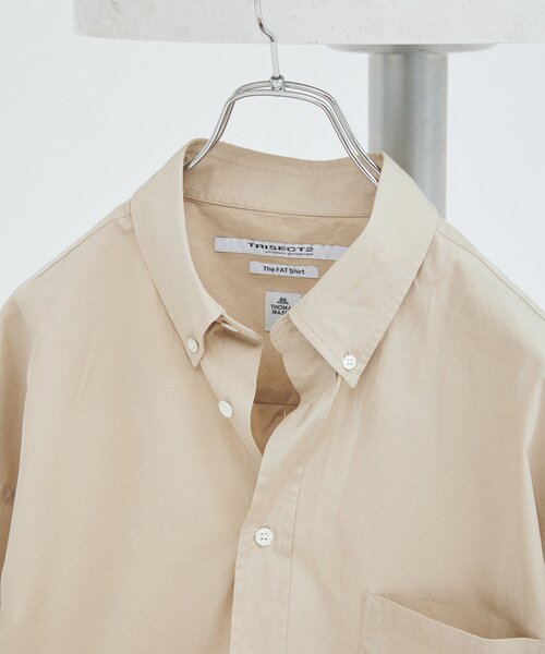 「THOMAS MASON」 半袖シャツ SMALL スカイブルー メンズの画像