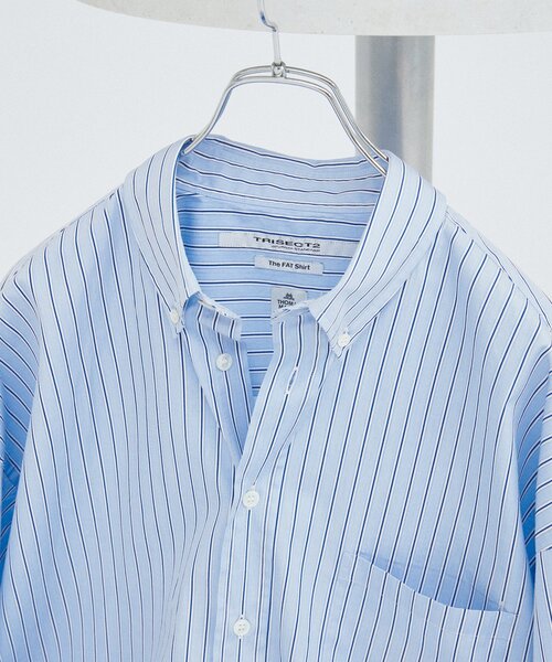 「THOMAS MASON」 半袖シャツ SMALL スカイブルー メンズの画像