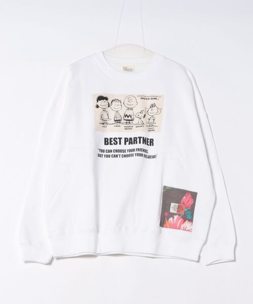 SNOOPY×OLD BETTY'S トレーナー スウェット スヌーピー「SNOOPY」Big