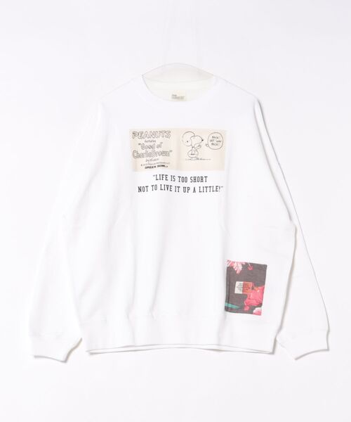 SNOOPY×OLD BETTY'S トレーナー スウェット スヌーピー「SNOOPY」Big