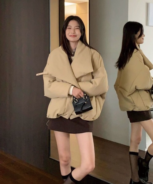 ADDITION STORE ダウンコート ダウンジャケット ボリューム カラー