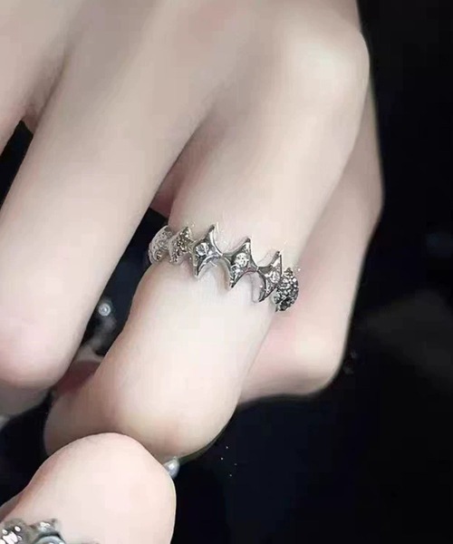 NO WAY 指輪 リング /Bz/シルバースターリング2点セット(RZ) メンズ