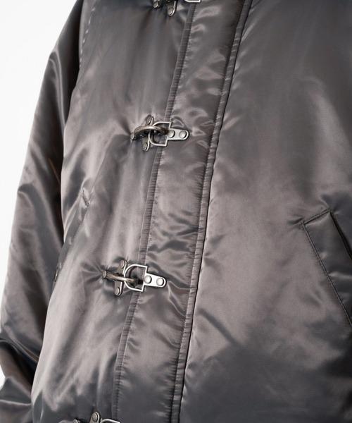 Camphor wood ブルゾン アウター DETACHABLE COLLAR FIREMAN BOMBER