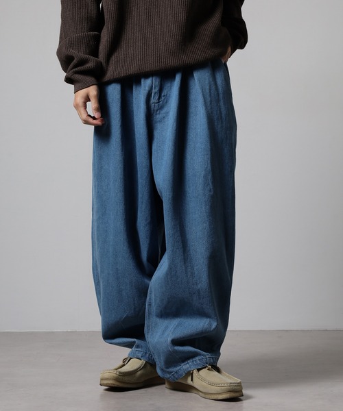 OMNES（オムネス） パンツ ウォッシュ加工＆ノーマル加工 ダンプ