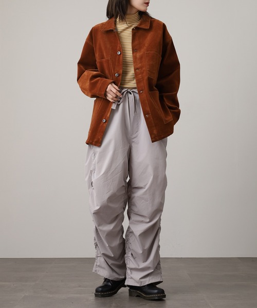 Many men, many minds. カバーオール MANYMENMANYMINDS フロッキー加工