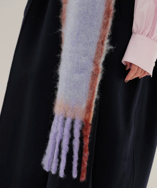 814 EZCARAY マフラー ストール 814 Ezcaray / Twist Frame(814