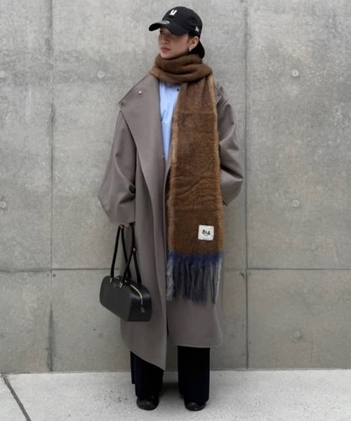 814 EZCARAY マフラー ストール 814 Ezcaray / Twist Frame(814