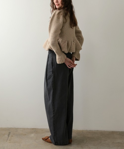 DONOBAN（ドノバン） ニット セーター ハンドメイドパフニット