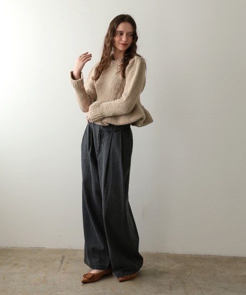 Donoban ハンドメイドパフニット DONOBAN｜ハンドメイドパフニット | Rakuten Fashion(楽天ファッション