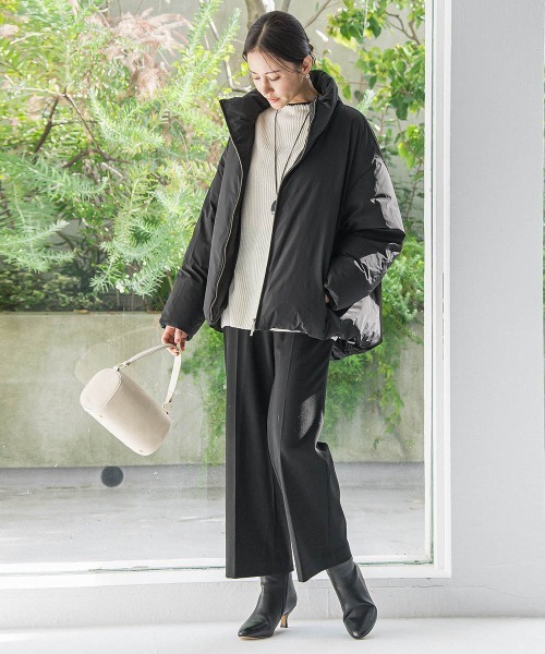 ロートレアモン リバーシブル 5way ダウンコート ラクーンファー サイズ40 LAUTREAMONT（ロートレアモン） ダウンコート ダウンジャケット