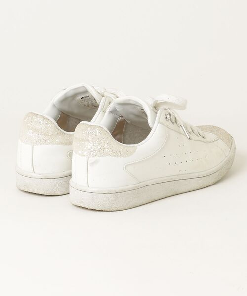 「+diana」 ローカットスニーカー 24.0cm ホワイト レディース_画像2