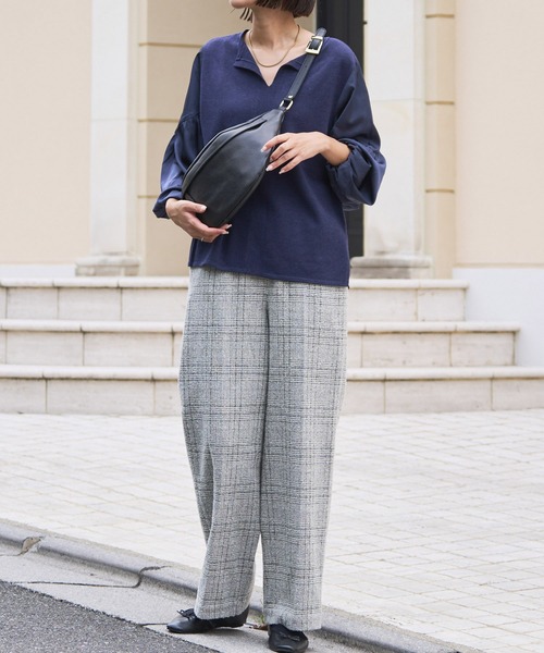 「Audrey and John Wad」 長袖ニット FREE イエロー レディース_画像7