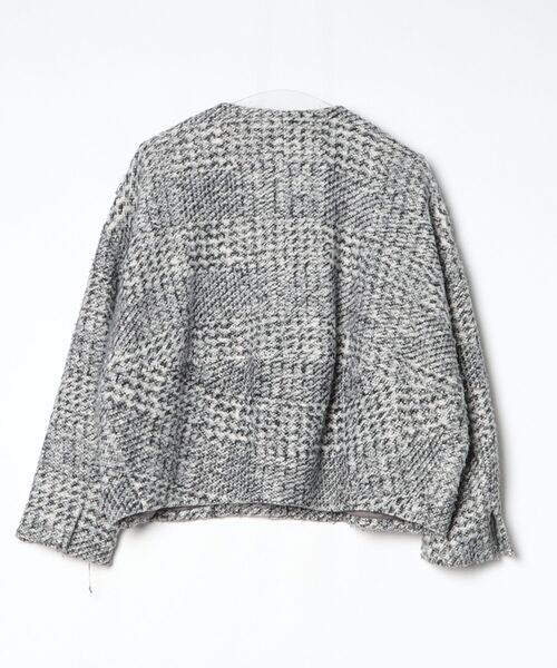 Mila Owen（ミラオーウェン） ノーカラージャケット 0 グレー