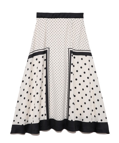 「FURFUR」 フレアスカート FREE アイボリー レディース_画像7