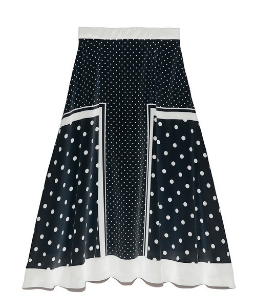 「FURFUR」 フレアスカート FREE アイボリー レディース_画像8