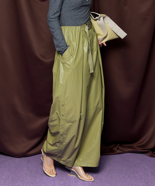 MAISON SPECIAL（メゾンスペシャル） パンツ Waist Tuck Work Pants