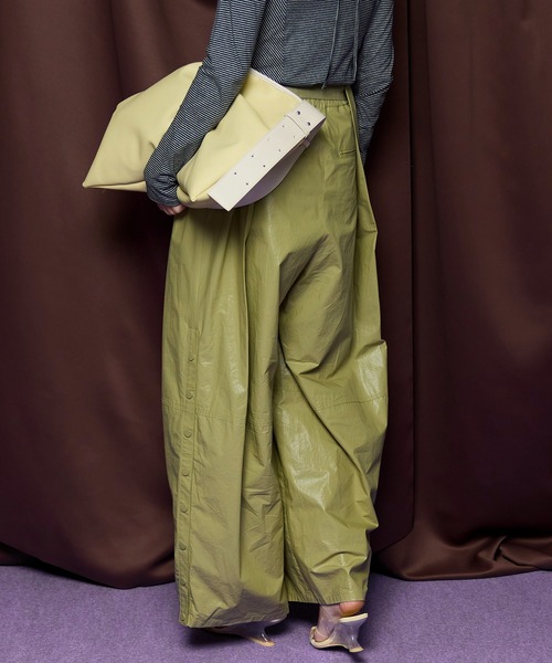 MAISON SPECIAL（メゾンスペシャル） パンツ Waist Tuck Work Pants