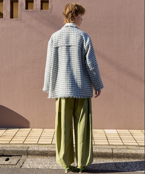 MAISON SPECIAL（メゾンスペシャル） パンツ Waist Tuck Work Pants