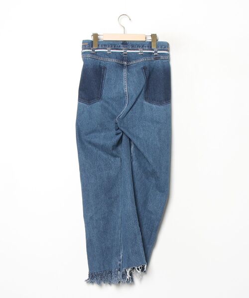 「MAISON EUREKA」 デニムパンツ SMALL ブルー レディース_画像2