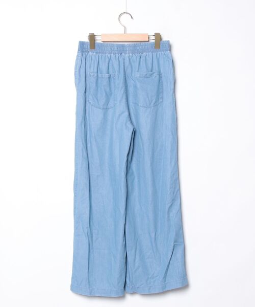 BACK NUMBER パンツ L ライトインディゴブルー レディース : ZOZOTOWN