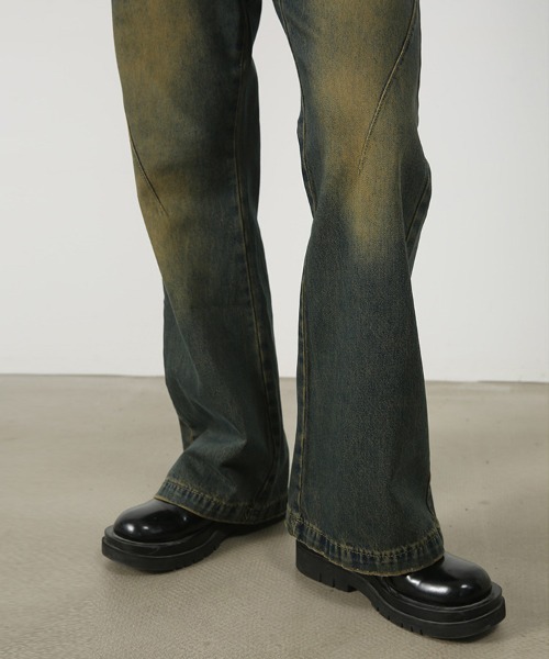 「Ressaca」 デニムパンツ S ライトブルー メンズ_画像3