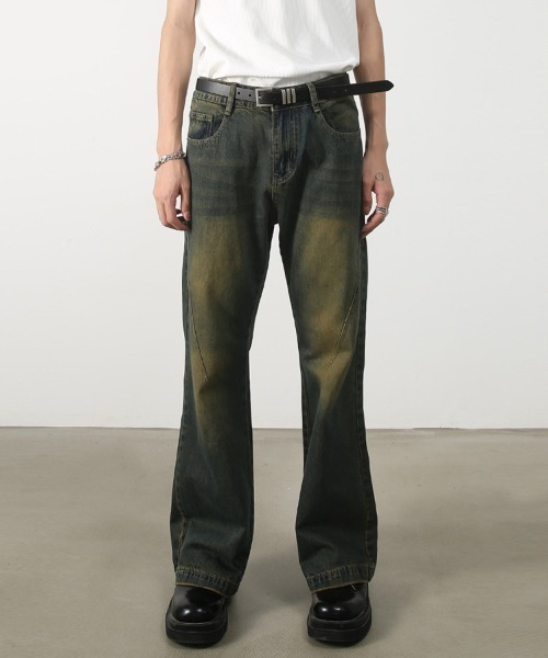 「Ressaca」 デニムパンツ S ライトブルー メンズ_画像4