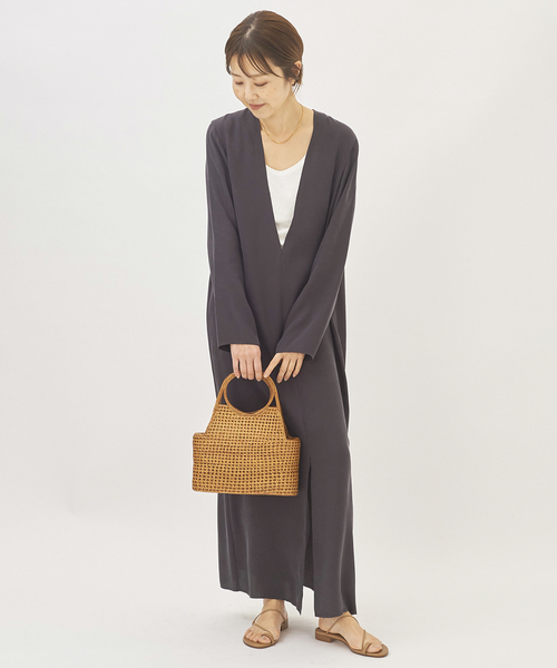 「Plage」 サロペットスカート 38 ベージュ レディース_画像2