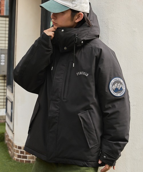 PEN FIELD（ペンフィールド） ブルゾン M ブラック メンズ : ZOZOTOWN