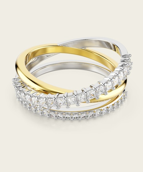 SWAROVSKI（スワロフスキー） リング 55 ホワイト レディース