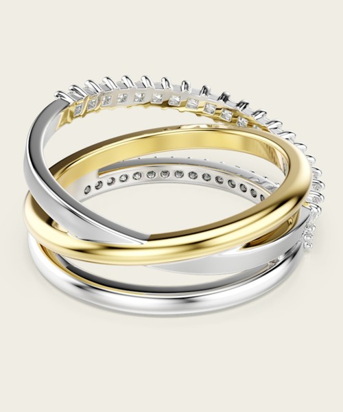 【新品】正規品　スワロフスキー　リング SWAROVSKI（スワロフスキー） リング 55 ホワイト レディース