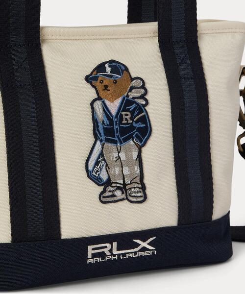 RLX Ralph Lauren テディベアトートバッグゴルフ トートバックベア RLX トートバッグ Polo ベア スモール ゴルフ トート メンズ