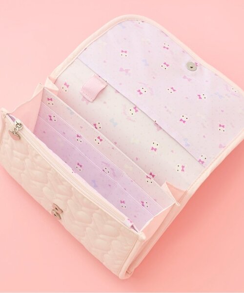 FEHER 猫刺繍 母子手帳ケース ピンク FEHER 猫刺繍 母子手帳ケース ピンク