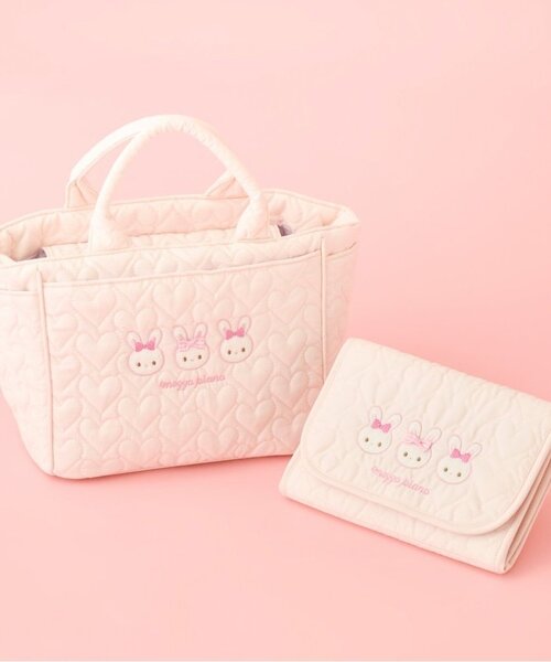 mezzo piano 母子手帳ケース 「メゾピアノママ」ウサギアップリケ母子