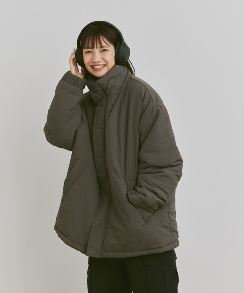 「flaner」 ブルゾン LARGE グレー レディース_画像3