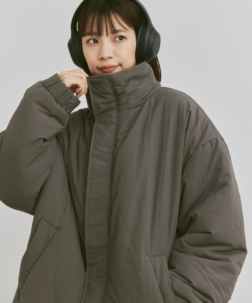 「flaner」 ブルゾン LARGE グレー レディース_画像5