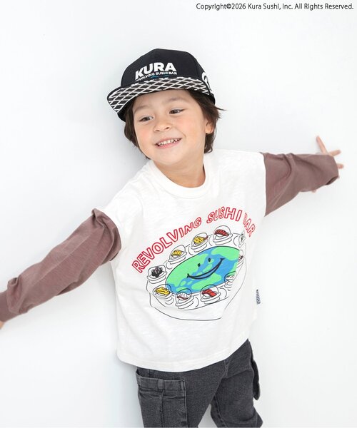 BREEZE（ブリーズ） tシャツ 「リンク」防汚加工 くら寿司コラボ 4柄4