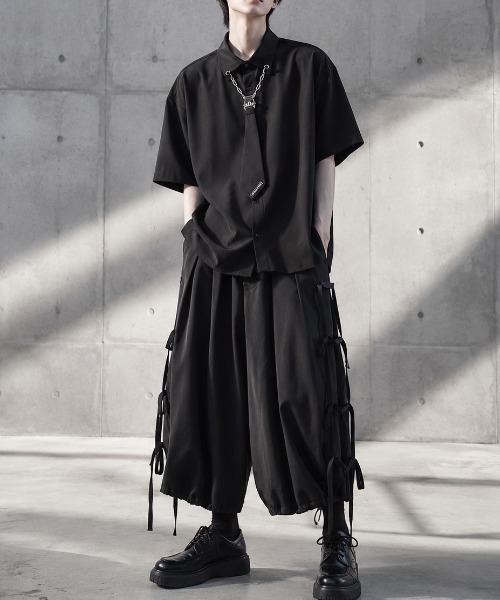 シャツ Chainbound Formalチェーンギミックネクタイ付きシャツ メンズ